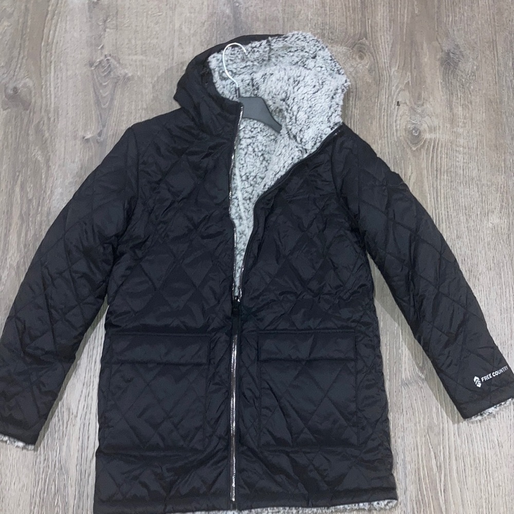 Women’s Chalet Cire Reversible Jacket in Black/Gray